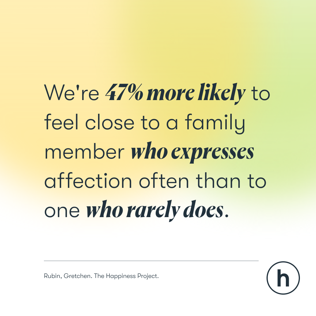 Hugs: They Last a Lot Longer Than You Might Think