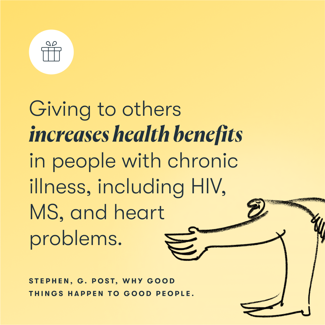 What Health Benefits Can You Get From Giving 